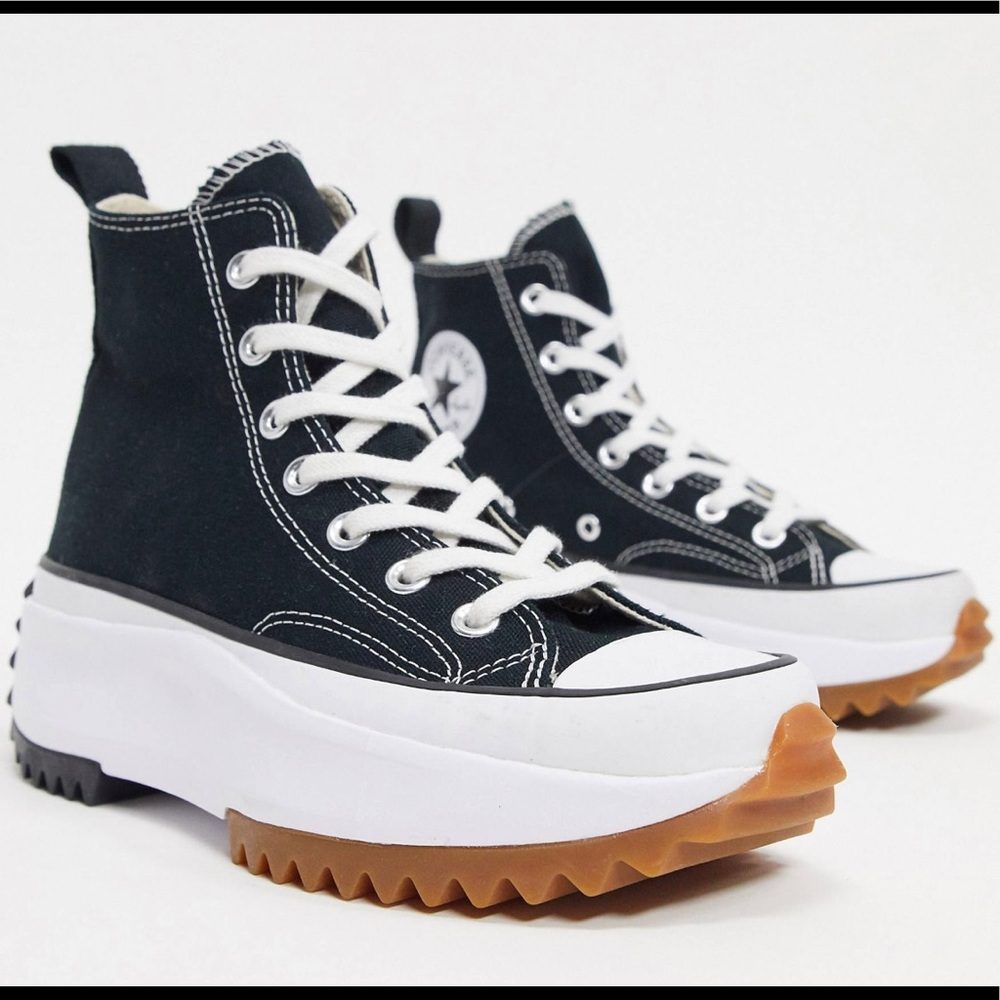 Converse Hi Canvas Platform Sneakers.
